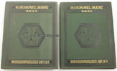Deutsches Reich / Mainz 1909 - 1911 H. Hommel, Mainz G.M.B.H. / Werkzeugpreislisten Abt. I & II und III-V 2