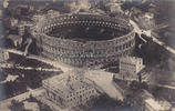 Pola / Pula / Kroatien Ansichtskarte / Postkarte / Feldpost / Arena aus der Vogelprospektive -