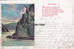 Deutsches Reich Ansichtskarte / Postkarte / Deutsche Lieder / Die Loreley. II. -