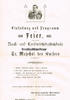 Groß = Umstadt 1904 Einladung und Programm zu der Feier, welche die hiesige Real- und Landwirt-... 2