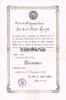  1899 Rochlitz / Sachsen Urkunde / Bürgerschein an den Bürgerschullehrer Ernst Albert Gruhle 2