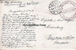  1917 Kolo / Wartbrücken / Warthbrücken / Polen Ansichtskarte / Postkarte / Wesolego Alleluja! / mit Briefstempel (Kreischef ... 2-3