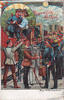Deutsches Reich Ansichtskarte / Postkarte / Litho / Reservisten Abschied. -