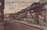 Elberfeld/Wuppertal Ansichtskarte / Postkarte / Elberfeld. Bismarcksteg mit Bahnhof Alexanderbrücke -