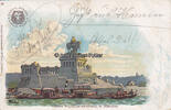 Coblenz / Koblenz O.J. Ansichtskarte / Postkarte / Remys Stärke Fabrik-Marke / Kaiser Wilhelm-Denkmal 3