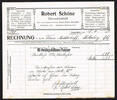 Essen - Ruhr 1912 Rechnung von Robert Schöne, Eisenwarenfabrik 2-3