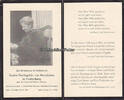 Laer 1945 Totenzettel, Totenbrief / Sophie Reichsgräfin von Westfalen zu Fürstenberg 2-3