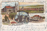 1900 Ansichtskarte / Postkarte / Litho / Gruss aus Duderstadt / Ursulinerin-Kloster 2-3