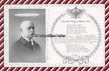 Deutsches Reich 1916 Ansichtskarte / Postkarte / Graf Zeppelin / Deutsches Krieger-Marsch-Lied. 2-3