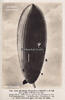 Drittes Reich Ansichtskarte / Postkarte / Zeppelin / Der Luftriese in seinem Element -