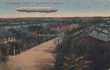 Lockstedt Ansichtskarte / Postkarte / Zeppelin / Lockstedter Lager. / Baracken und... -