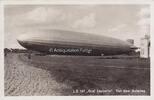 Deutsches Reich Ansichtskarte / Postkarte / Zeppelin / L Z 127 Graf Zeppelin / Vor dem Aufstieg -