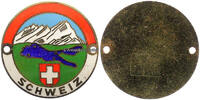 Schweiz Automobilplakette -