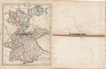 Deutschland Original Landkarte, Germany. / Walker's Atlas. / Gestochen von Sidney Hall -