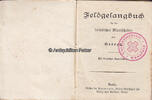 Deutsches Reich Feldgesangbuch für die katholischen Mannschaften des Heeres -