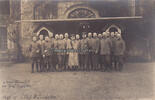 Deutsches Reich / Schloß Rumbeke, Belgien 1915 Ansichtskarte / Postkarte / Zeppelin / Fotokarte / Graf Zeppelin 2-3