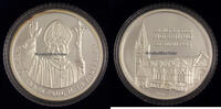 1996 Medaille / Pabst Johannes Paul II. in Paderborn / Einig in der Hoffnung ... Proof