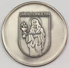 Sundern / Sauerland um 1980 Einseitige Zinn-Medaille der Stadt Sundern 1-2