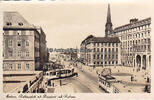 Bochum Ansichtskarte / Postkarte / Bochum. Rathausplatz mit Hauptpost und Rathaus -