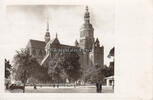 Stralsund Ansichtskarte / Postkarte / Stralsund Kirche -