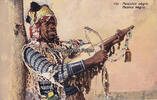 Afrika Ansichtskarte / Postkarte / 799 / Musicien negre. / Musico negro -