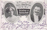  1902 Deutsches Reich Ansichtskarte / Postkarte / Helene und Oskar Herrmann / Operetten - und.... 2