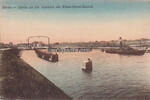 Herne / Westfalen 1923 Ansichtskarte / Postkarte / Herne - Partie an der Schleuse des Rhein-Herne.... 2