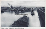 Wanne Eickel / Herne / Westfalen 1950 Ansichtskarte / Postkarte / Wanne-Eickel . Hafen am Rhein-Hernekanal 2-3