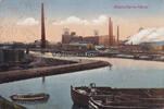 Herne Ansichtskarte / Postkarte / Hafen und Zeche Friedrich der Große -