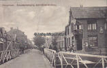 Hoogeveen / Niederlande Ansichtskarte / Postkarte / Bouwvereeniging, met Wilhelminabrug -