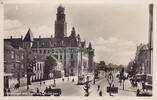 Rotterdam / Niederlande Ansichtskarte / Postkarte / Coolsingel met Stadhuis. / Straßenbahn -
