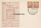 Drittes Reich / Berlin Privatpostkarte / Ganzsache / Ansichtskarte / Die Deutsche Briefmarke -
