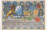 München / Bayern Ansichtskarte / Postkarte / Briefmarkensprache / 2. Internationaler Briefmarken -