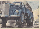 Bundesrepublik Deutschland Ansichtskarte / Postkarte / Künstlerkarte / Der neue Mercedes-Benz Typ L 6600 -