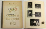 Oslo / Norwegen Sammelbilderalbum / Olympische Winterspiele / Kosmos Sammelbilder -