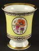 Berlin KPM / Königliche Porzellan - Manufaktur / Vase, Becher mit Blumenmalerei und .. -