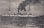 Deutsches Reich 1916 Ansichtskarte / Postkarte / S. M. S. Kolberg / Mit Marine Schiffspoststempel 71 2-3