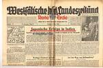 Drittes Reich / Westfalen 7.3.1944 Westfälische Landeszeitung Rote Erde / Amtliches Blatt der NSDAP 2-3