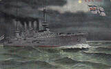 Deutsches Reich Ansichtskarte / Postkarte / Künstlerkarte / S.M.S. York -