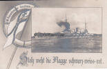 Deutsches Reich 1915 Ansichtskarte / Postkarte / S.M. Panzerkreuzer Goeben / Stolz weht die Flagge .. 2