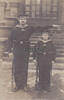 Deutsches Reich 1908 Fotokarte / Der Größte und Kleinste im Regiment 2
