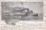 Deutsches Reich 1900 Ansichtskarte / Postkarte / Künstlerkarte / Zur Erinnerung an S.M. Torpedo... 3