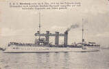 Deutsches Reich 1916 Ansichtskarte / Postkarte / S.M.S. Nürnberg wurde am 8. Dez. 1914 bei den ... 2