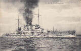Deutsches Reich O.J. Ansichtskarte / Postkarte / S.M.S. Ostfriesland 2