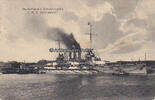 Deutsches Reich 1912 Ansichtskarte / Postkarte / Deutschlands Dreadnoughts / S.M.S. Ostfriesland 2