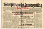 Drittes Reich / Westfalen 20.11.1940 Westfälische Landeszeitung Rote Erde / Amtliches Blatt der NSDAP 2-3
