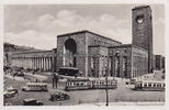 Stuttgart Ansichtskarte / Postkarte / Hauptbahnhof / Verkehr-Straßenbahnen -
