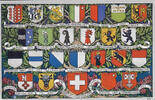 O.J. Ansichtskarte / Postkarte / Kantonswappen der Schweiz 2