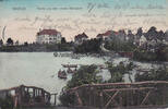 Bochum 1909 Ansichtskarte / Postkarte / Partie aus dem neuen Stadtpark 2-3