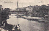 Lünen / Lippe 1913 Ansichtskarte / Postkarte / Lünen i. Westf. / Lippe Partie 2-3
